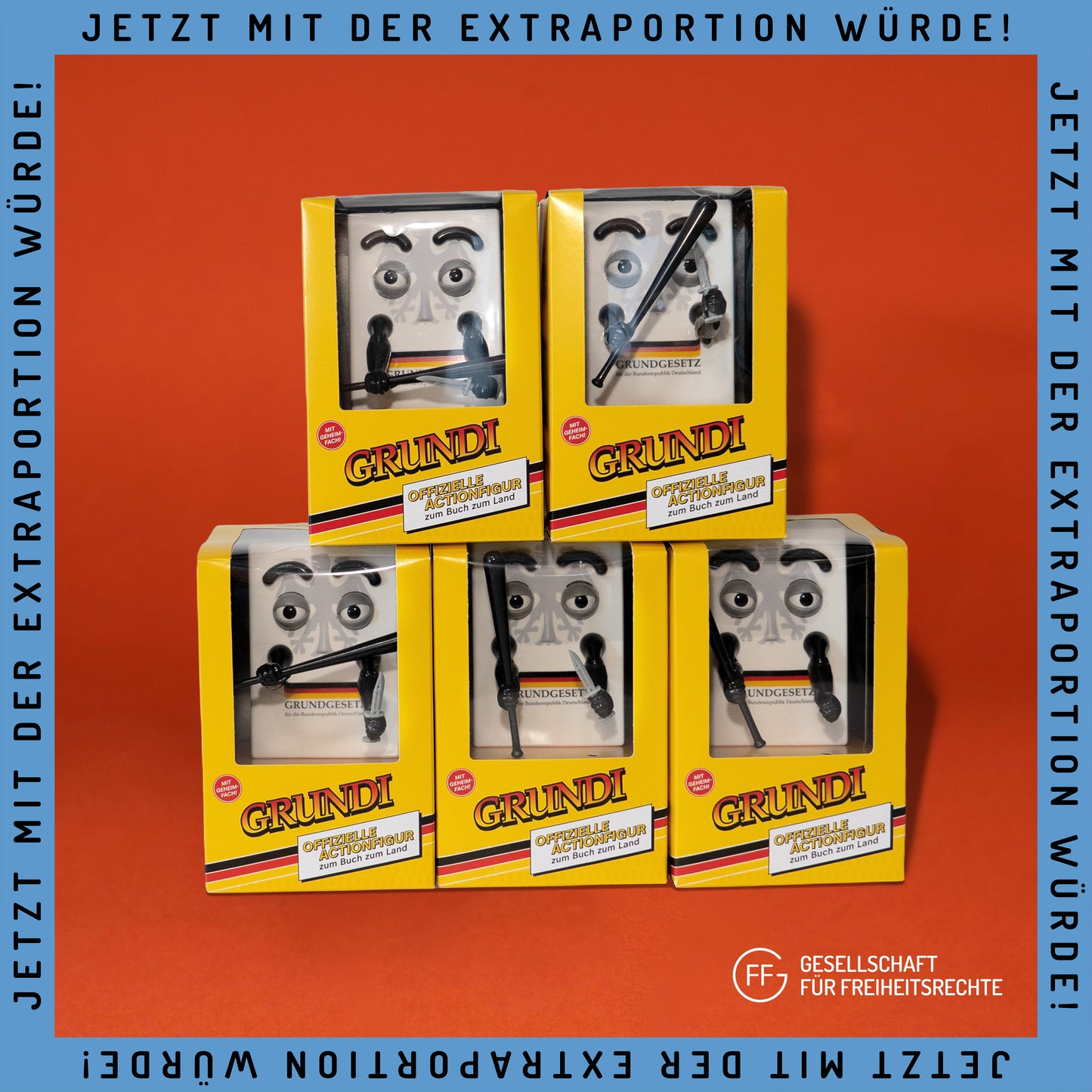 Grundi-Actionfigur (grundgesetzwidriges Sammlerstück)